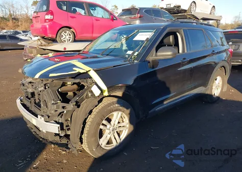 2021 Ford Explorer Xlt из США, поврежденный, VIN 1FMSK8DH4MGC15830